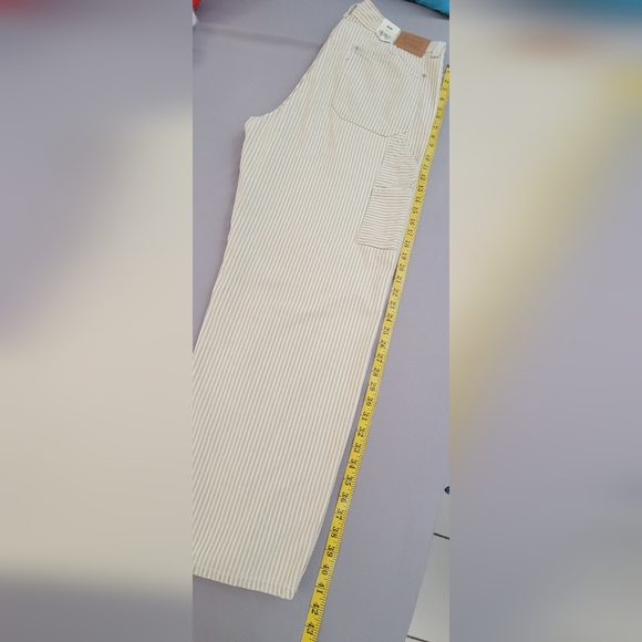 Levi's Premium DAD UTILITY PANTS Jeans Striped/ Size 32x30 - Picture 11 of 15